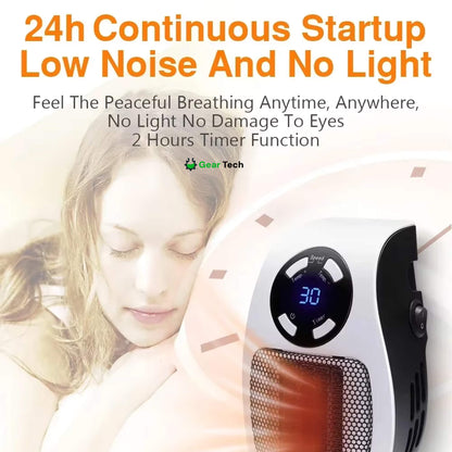Compact Portable Electric Mini Space Heater