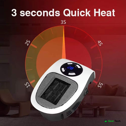 Compact Portable Electric Mini Space Heater