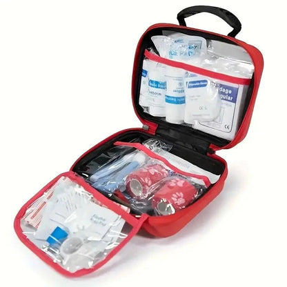 Pet First Aid Kit | Portable Emergency Care Box - Lusomart