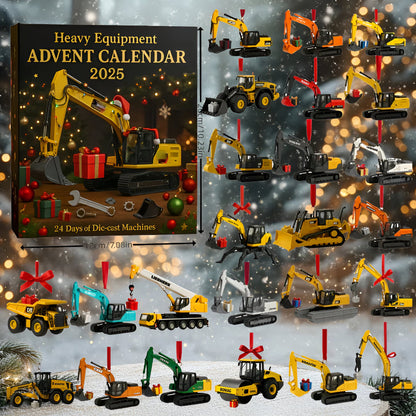 Construction Machinery Advent Calendar 2025 with 24 Die-Cast Vehicles 5