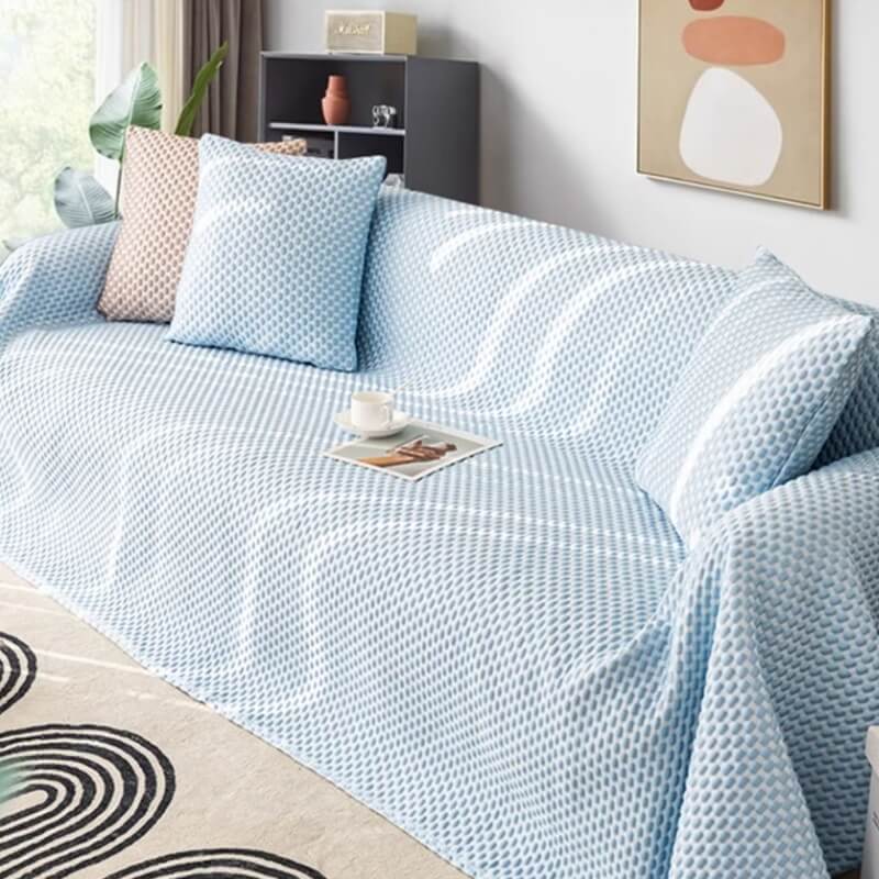 Soft Chill Sofa Slipcover Scratch Resistant Furniture Protector - Lusomart