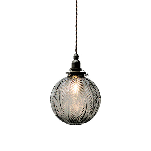Classic Etched Glass Pendant Lamp - Lusomart
