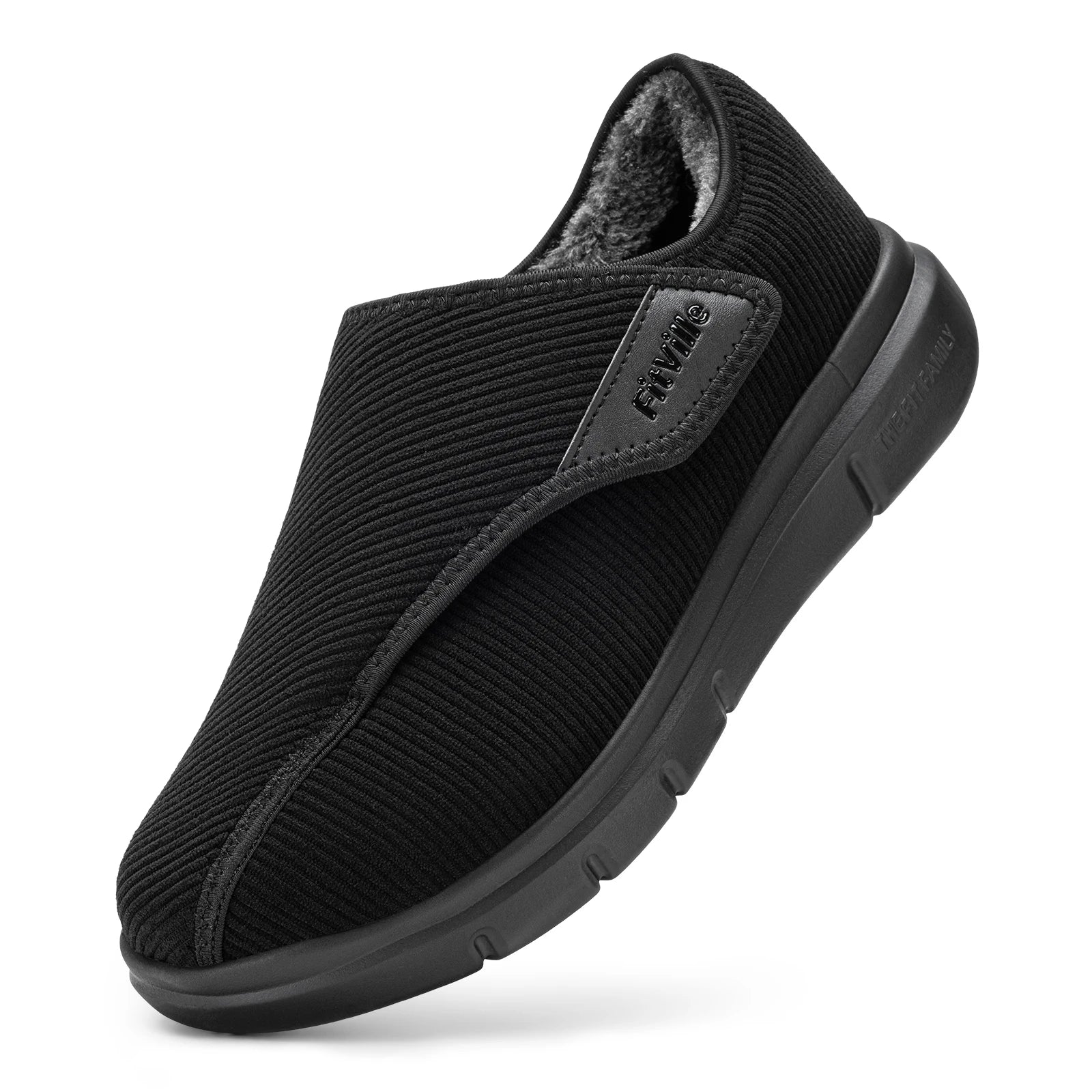 Warm Plush Extra Large Mens Orthopedic Slippers - Lusomart