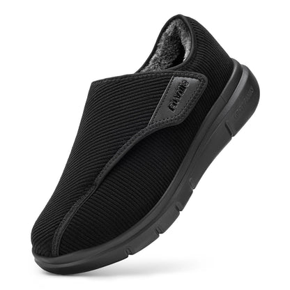 Warm Plush Extra Large Mens Orthopedic Slippers - Lusomart