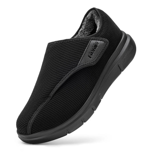 Warm Plush Extra Large Mens Orthopedic Slippers - Lusomart