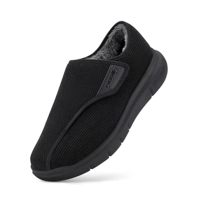 CorduroyComfort | Cozy Extra Wide Men's Orthopedic Winter Slippers 1
