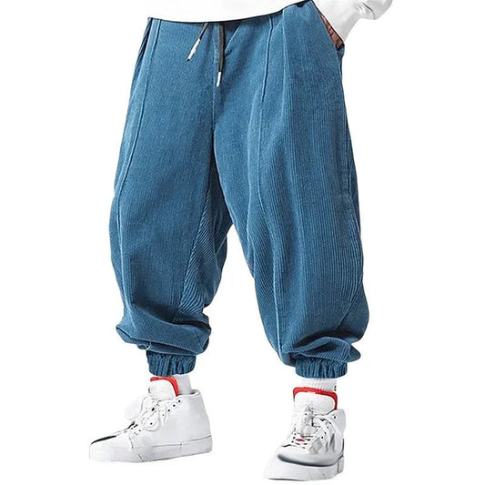 Relaxed Fit Soft Mens Casual Daily Trousers - Lusomart