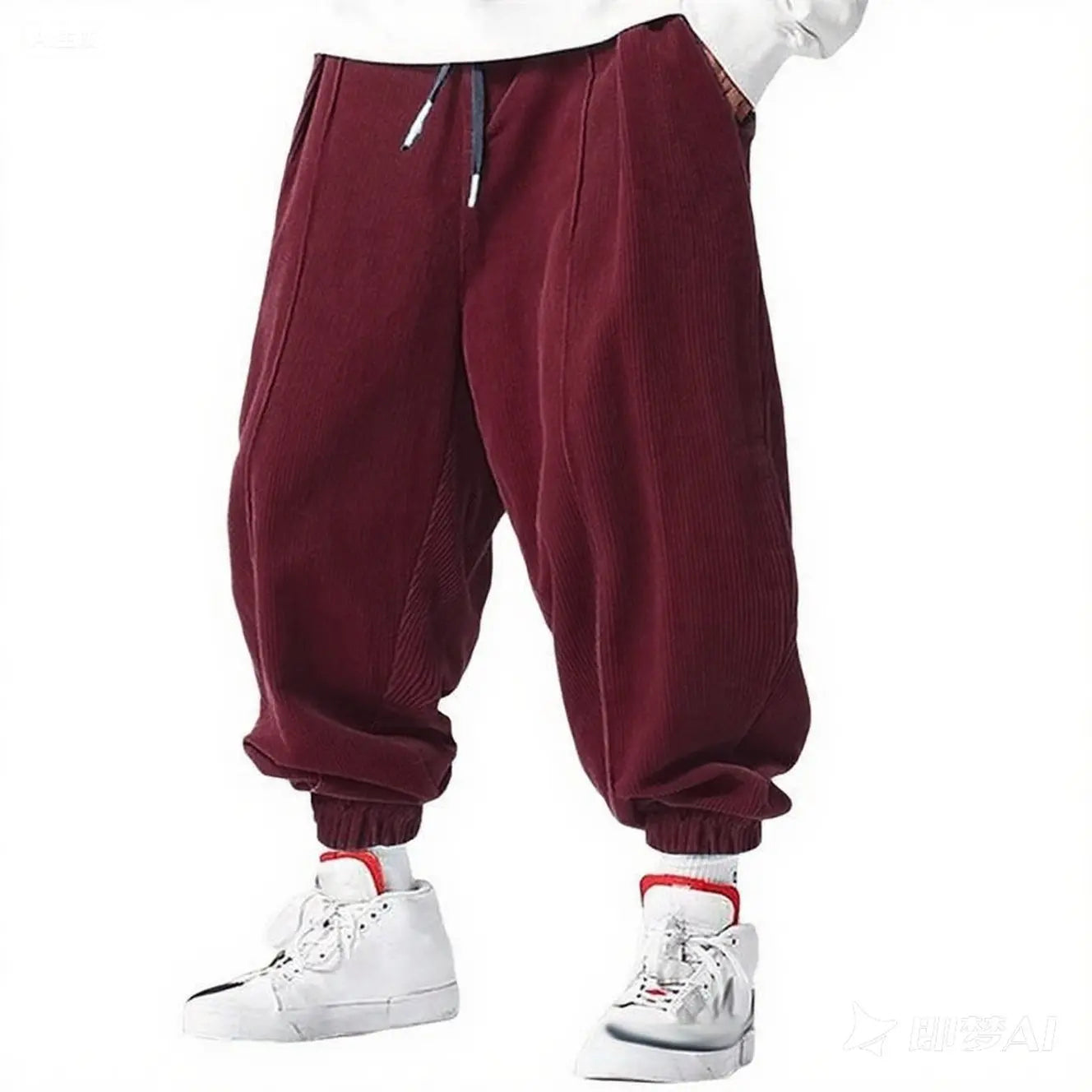 CorduroyFlex | Stylish Comfortable Casual Men's Trousers for Everyday Wear 2