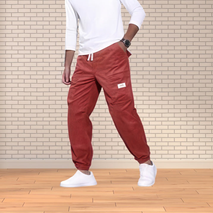 CorduroyStyle | Classic Versatile Men's Trousers with Pockets 3