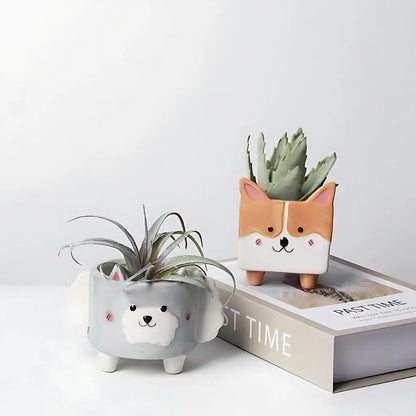 Fun Animal Shaped Garden Planter - Lusomart