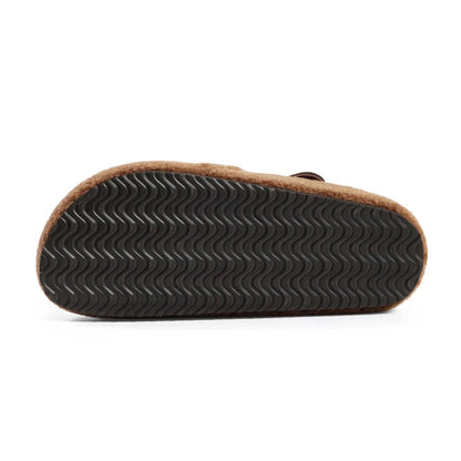CorkComfort | Cozy Adjustable Fur Women's Slippers with Cork Sole 3