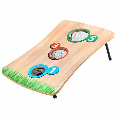 Corn Board Hole Sets UK - Kids Bean Bag Toss Game Set Family Garden Fun 2