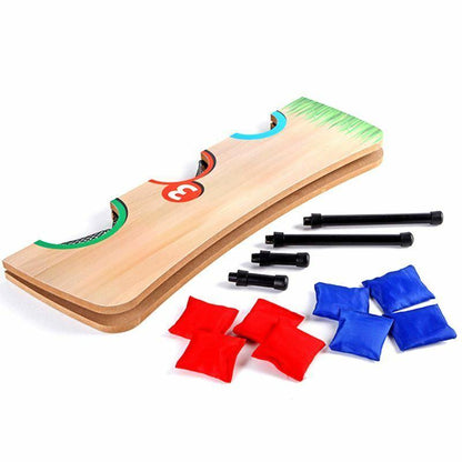 Corn Board Hole Sets UK - Kids Bean Bag Toss Game Set Family Garden Fun 3