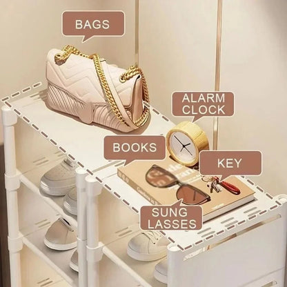 CornerSpace | Stylish Compact Shoe Rack for Efficient Shoe Storage 2