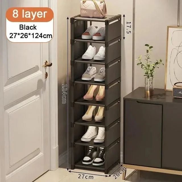 CornerSpace | Stylish Compact Shoe Rack for Efficient Shoe Storage 4