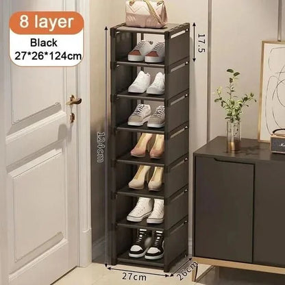 CornerSpace | Stylish Compact Shoe Rack for Efficient Shoe Storage 4