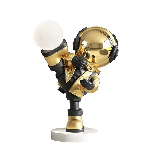 Fun Space Astronaut Floor Lamp with Bright Lighting - Lusomart