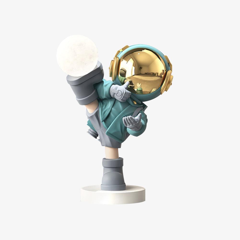 CosmicGlow | Playful Modern Astronaut Floor Lamp with Adjustable Lighting 2