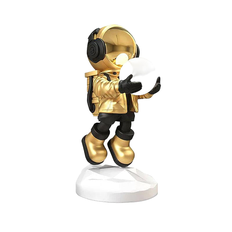 CosmicGlow | Playful Modern Astronaut Standing Floor Lamp with LED Light 1
