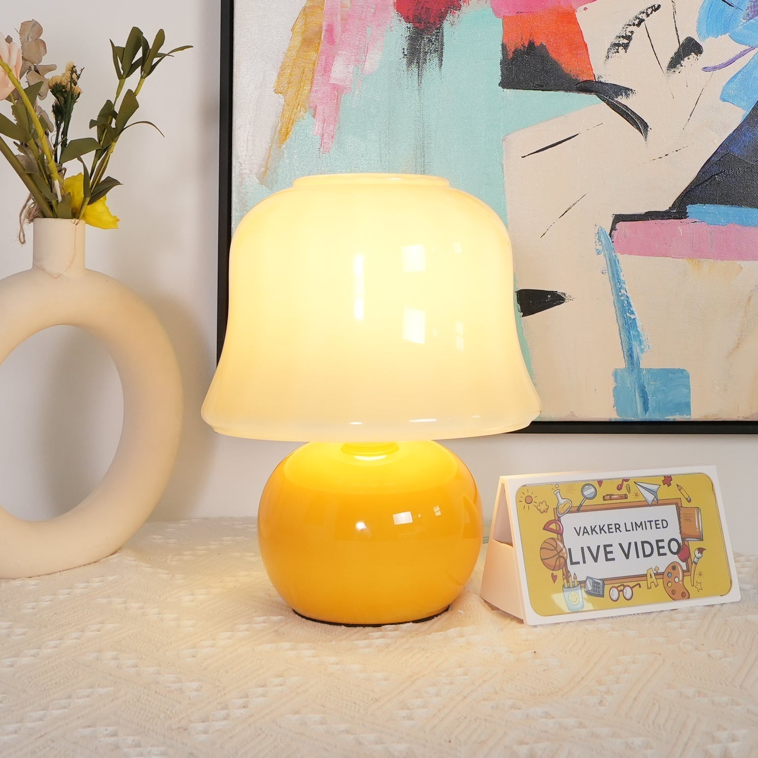 Cosmy Mushroom Table Lamp 2