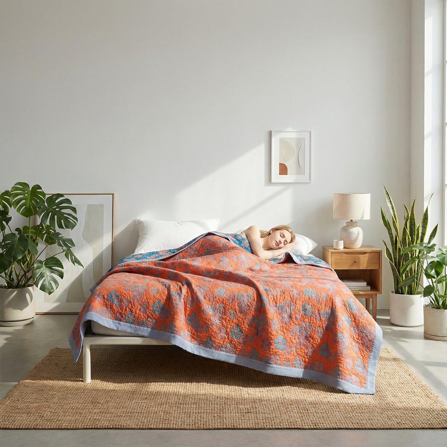 Soft Cozy 3-Layer Gauze Throw Blanket