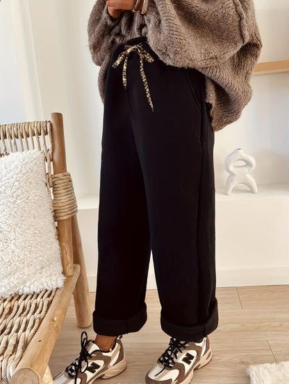 CottonBlend | Stylish Versatile Women's Casual Wide-Leg Trousers 1