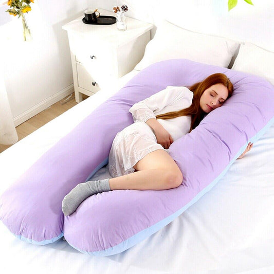 Comfortable Pregnancy Support Pillow for Back Pain Relief - Lusomart