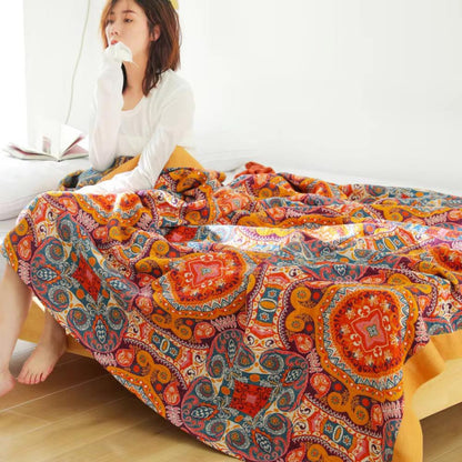 Soft Reversible Airy Blanket for Cozy Sleep