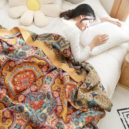 Soft Reversible Airy Blanket for Cozy Sleep