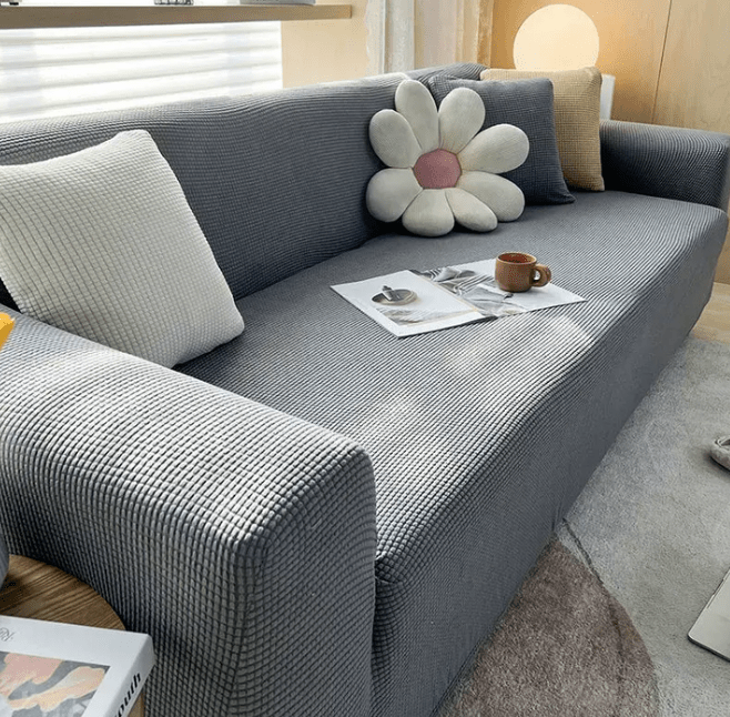 CouchGuard | Stylish Non-Slip Jacquard Sofa Cover for Pets and Comfort 8