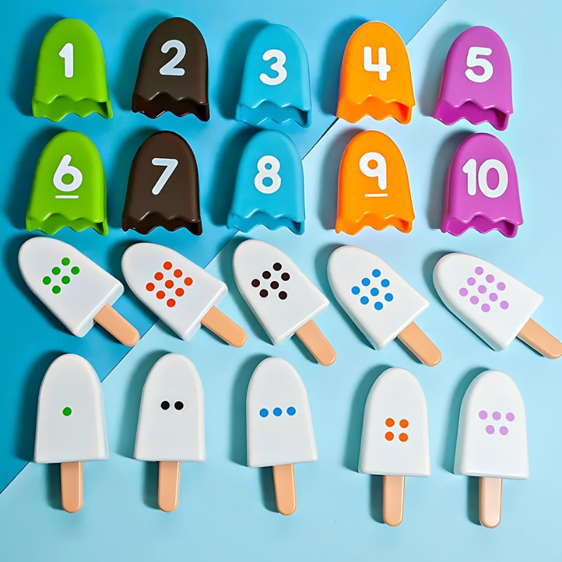 Fun Learning Counting Ice Cream Toy - Lusomart
