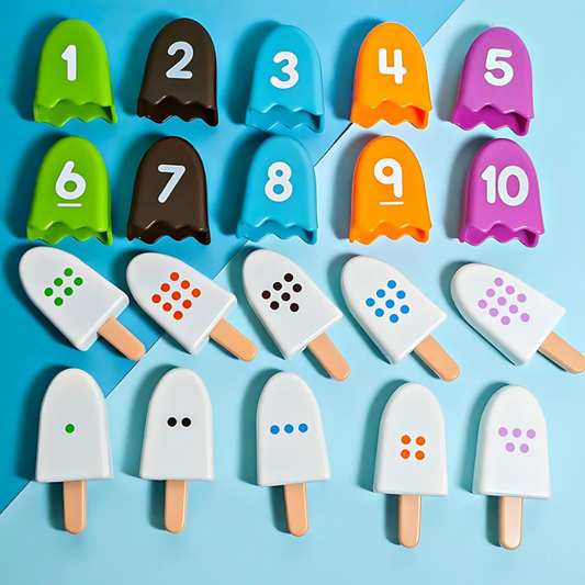 Fun Learning Counting Ice Cream Toy - Lusomart