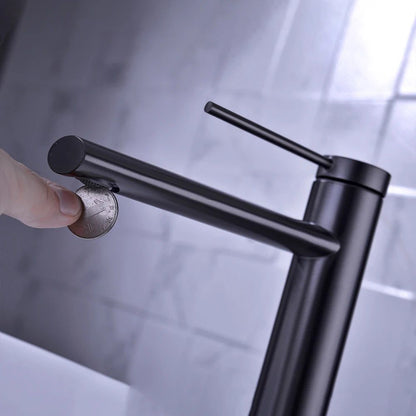 Modern Single Handle Brass Kitchen Faucet