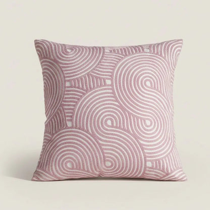 Colorful Swirl Pattern Cotton Pillow Covers - Lusomart