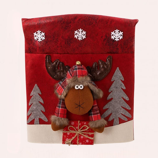Fun Christmas Pattern Chair Slipcover - Lusomart