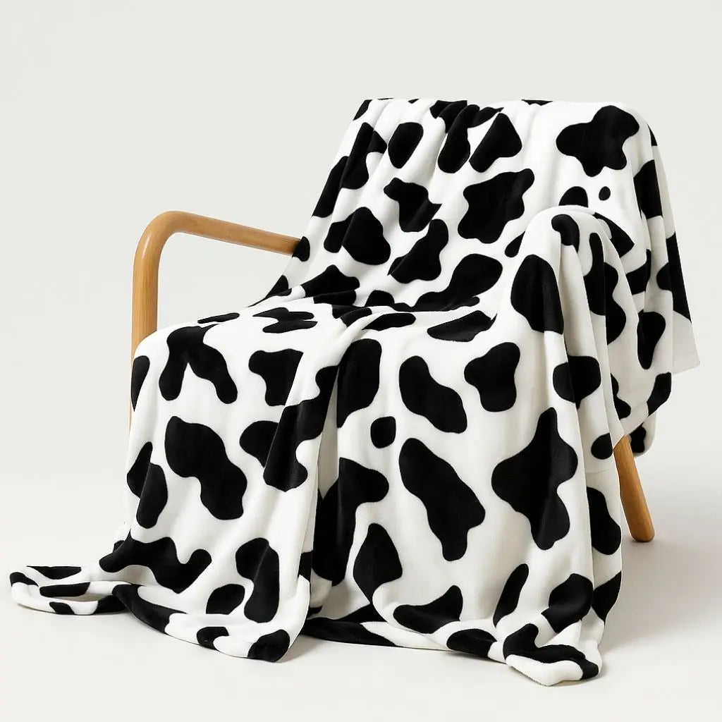 Farmhouse Animal Pattern Cozy Blanket - Lusomart