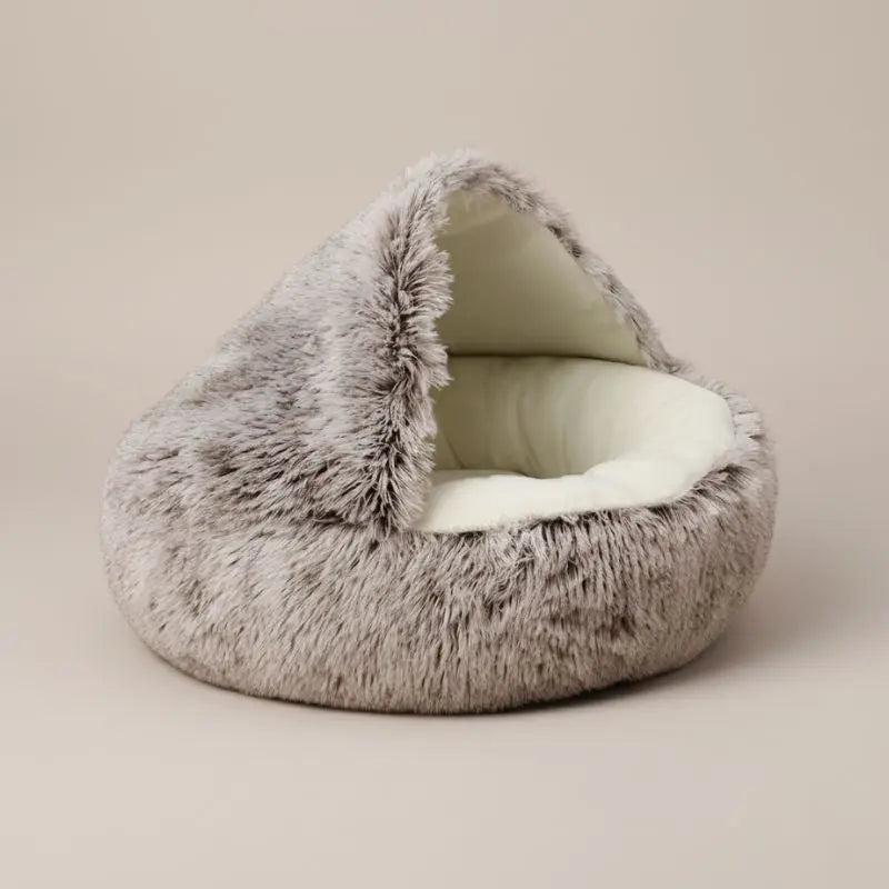CozyCave™-  Soft Plush Pet Bed Inovessa