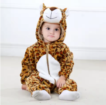 CozyCub™ - Cozy Flannel Baby Onesie - Cuddly Dress-Up Outfit 10