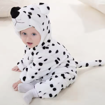 CozyCub™ - Cozy Flannel Baby Onesie - Cuddly Dress-Up Outfit 14