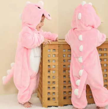CozyCub™ - Cozy Flannel Baby Onesie - Cuddly Dress-Up Outfit 17
