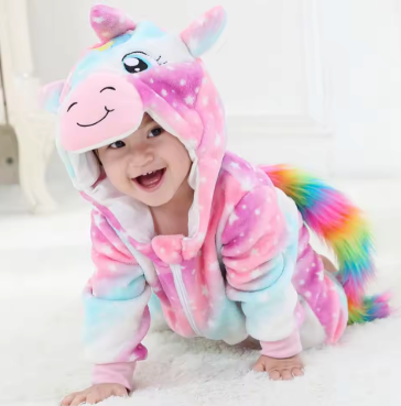 CozyCub™ - Cozy Flannel Baby Onesie - Cuddly Dress-Up Outfit 22
