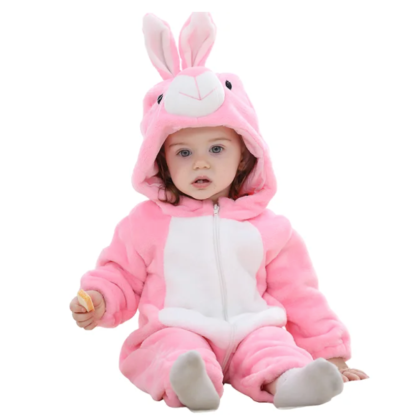 CozyCub™ - Cozy Flannel Baby Onesie - Cuddly Dress-Up Outfit 5
