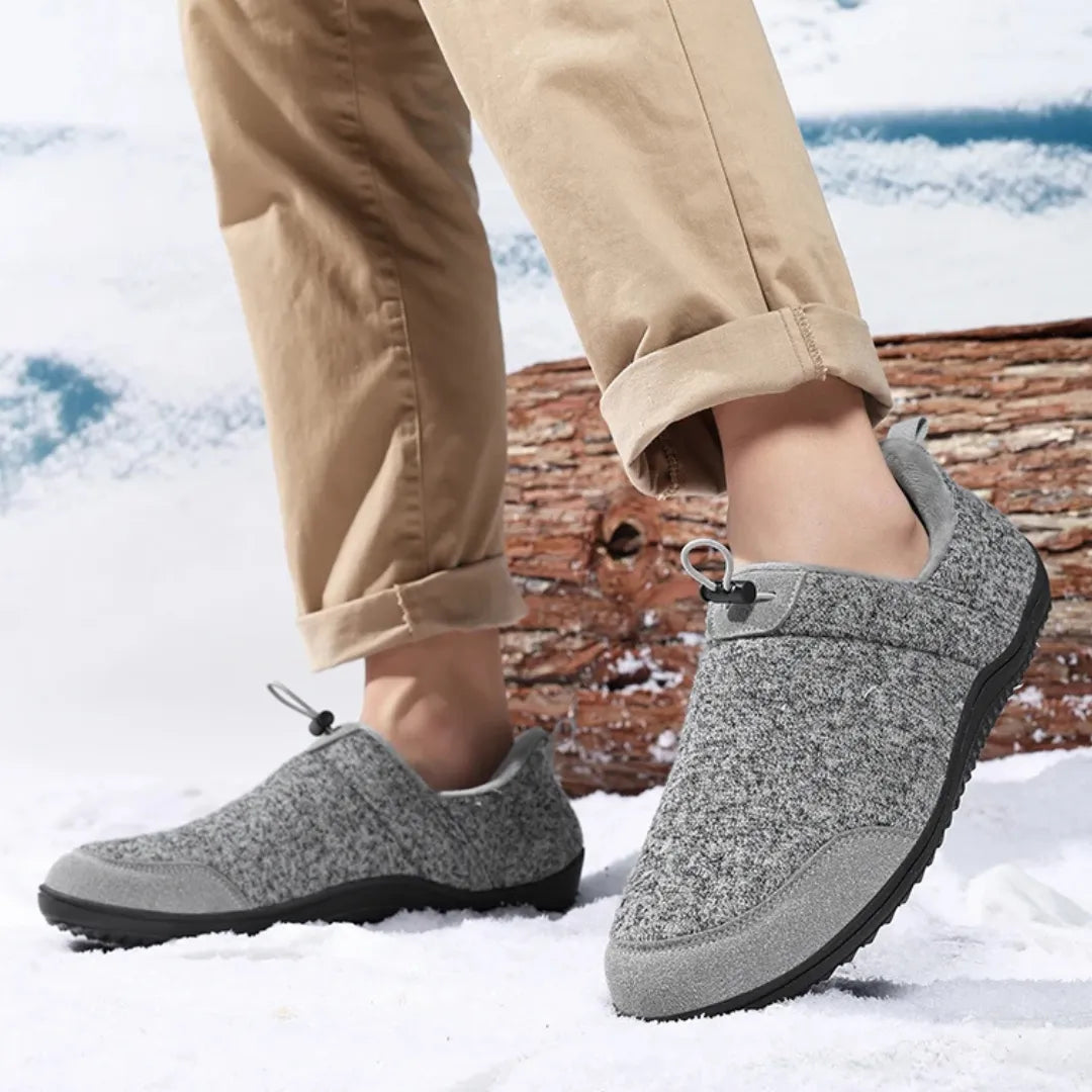 CozyHaven | Comfortable Plush Men's Moccasin Slippers for Relaxation 7