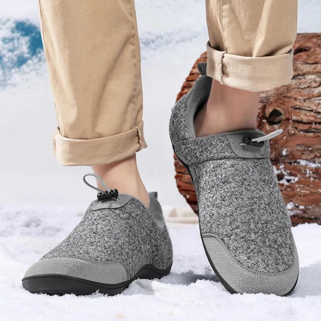 CozyHaven | Comfortable Plush Men's Moccasin Slippers for Relaxation 8