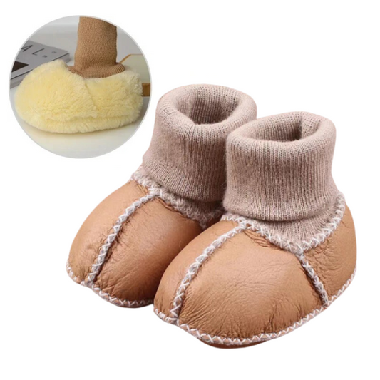 Soft Baby House Slippers for Warm Comfort - Lusomart