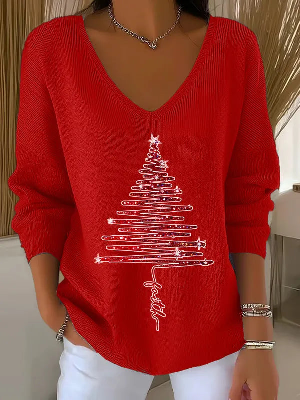 Cozy Collection | Women's Christmas Sweater with High Collar – Soft Knit Fabric for Ultimate Warmth 1