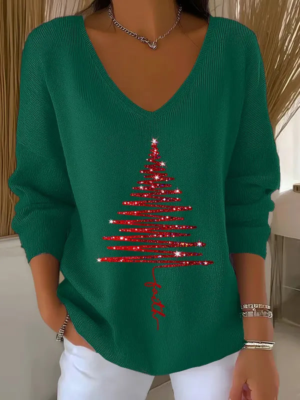 Cozy Collection | Women's Christmas Sweater with High Collar – Soft Knit Fabric for Ultimate Warmth 3