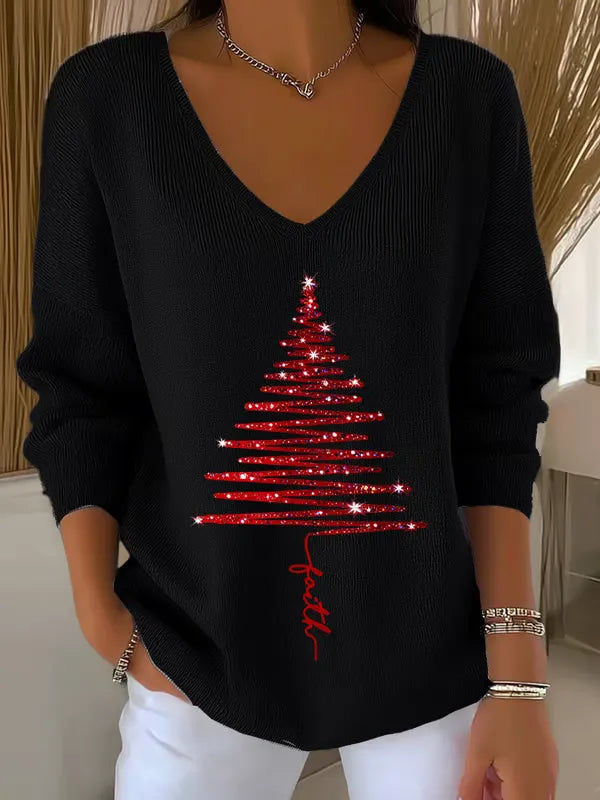 Cozy Collection | Women's Christmas Sweater with High Collar – Soft Knit Fabric for Ultimate Warmth 4