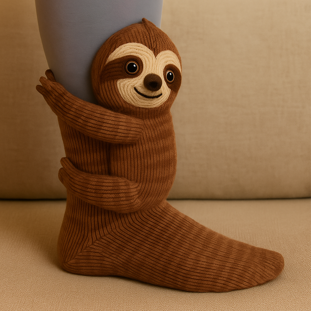 Fun Animal 3D Non Slip Home Socks - Lusomart