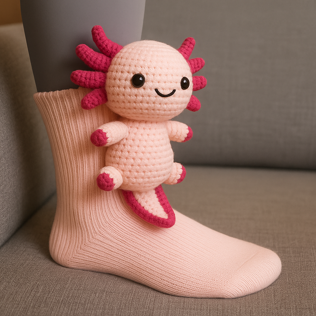 Cozy Non-Slip Plush House Socks 3D Animal Design Unisex 8